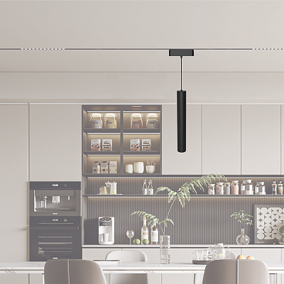 Низковольтный трековый светильник MTR16 2416P-1m 16W 3000K 24° BL IP20